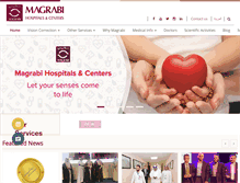 Tablet Screenshot of magrabi.com.sa